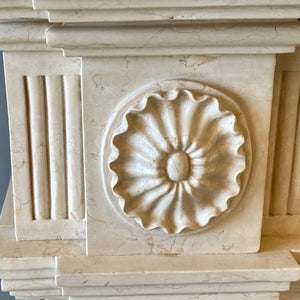 Beautiful Classic Marble Fireplace - SOLD