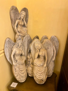 Wood Carved Angels