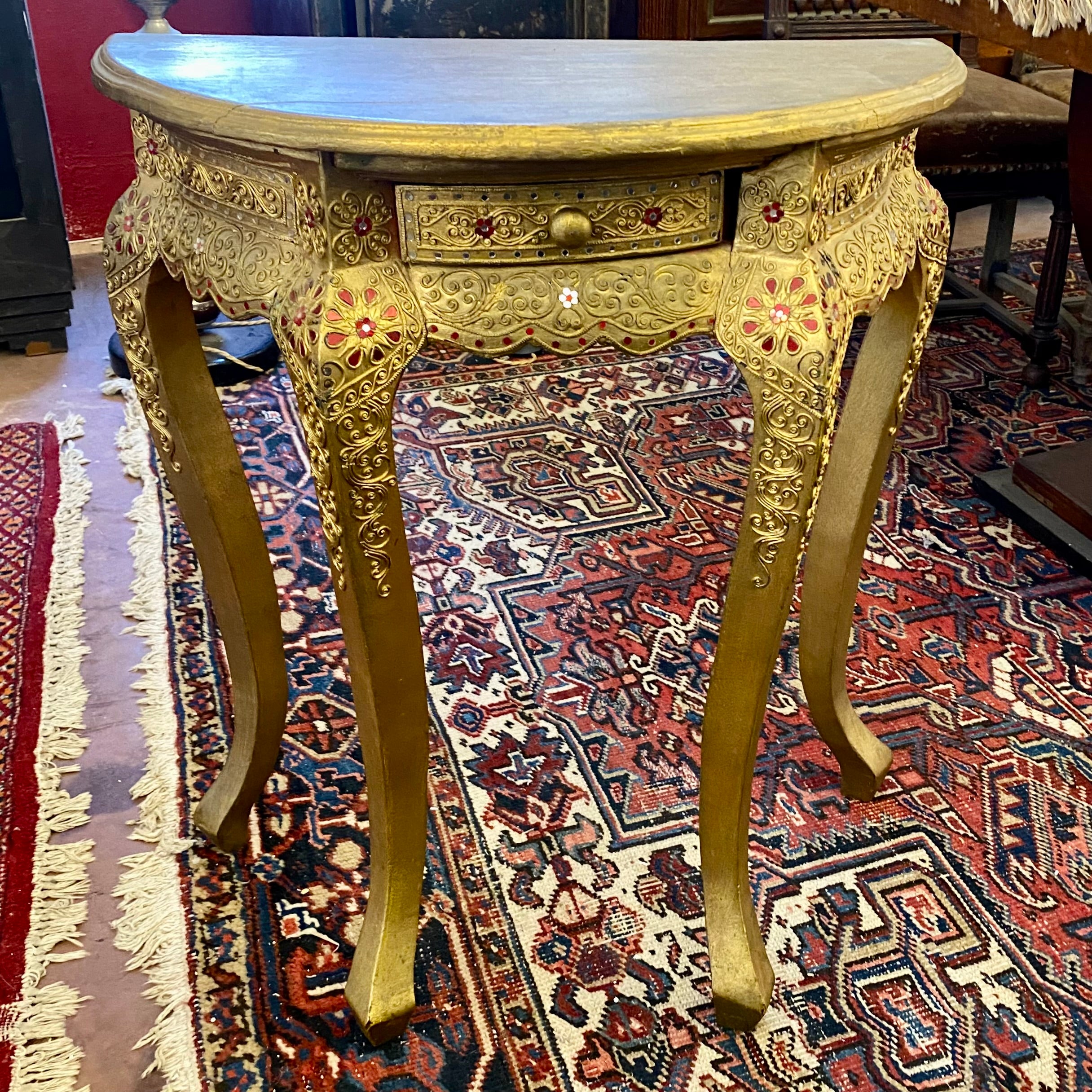 French Style Gold Pedestal