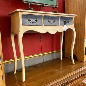 Distressed French Style Console - SOLD