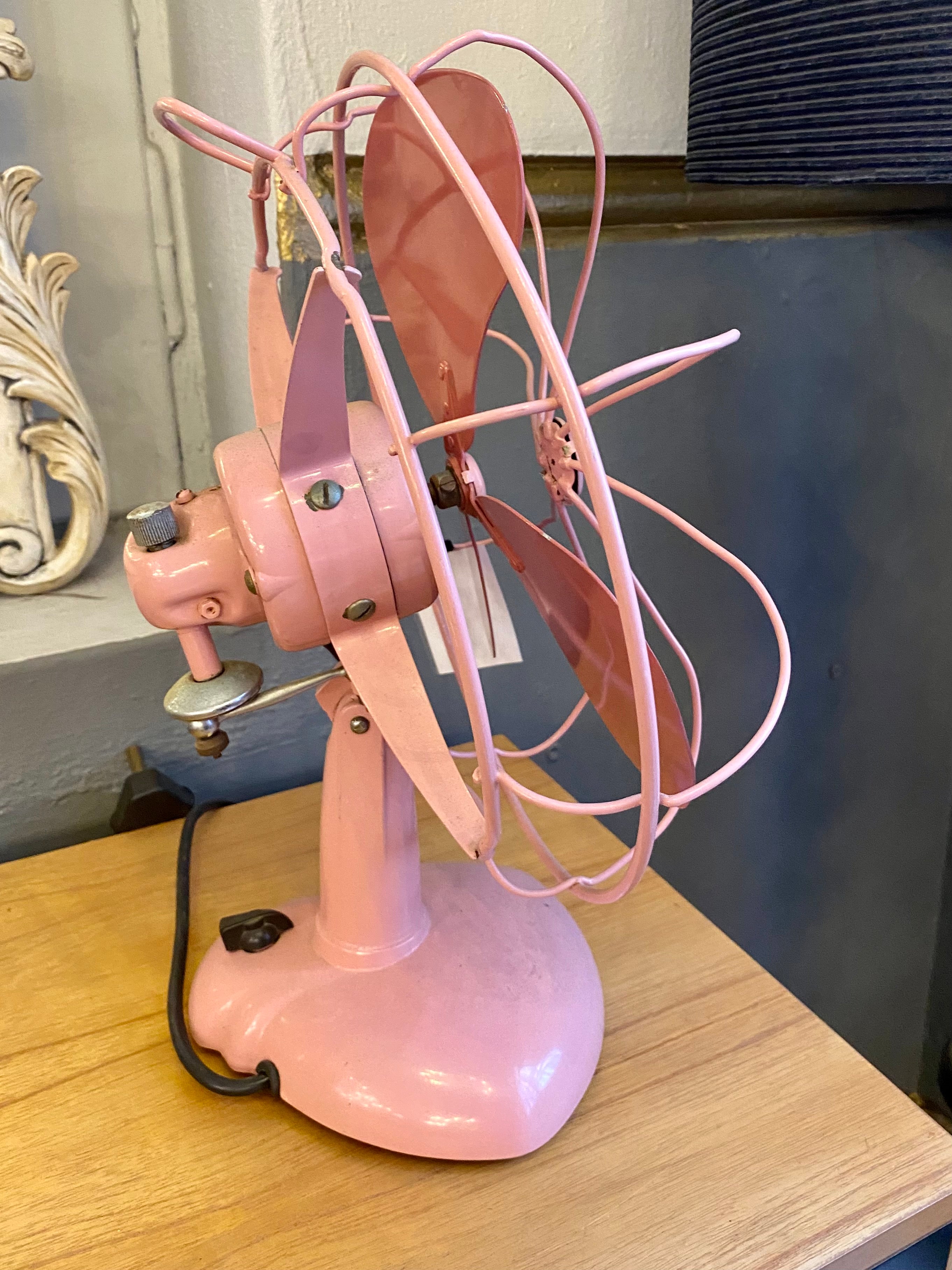 Vintage Pink Fan