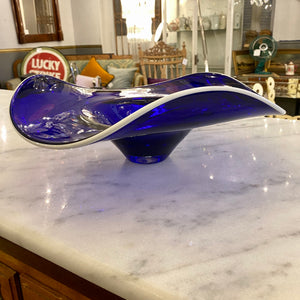 Cobalt Blue Glass Bowl - SOLD
