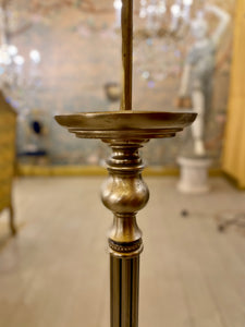 Antique Nickel Standing Lamp