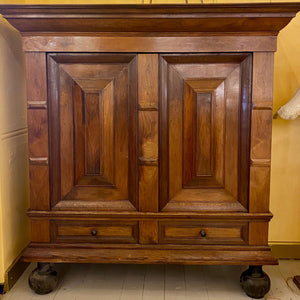 18th Century Dutch Rosewood Linen Cabinet - SOLD