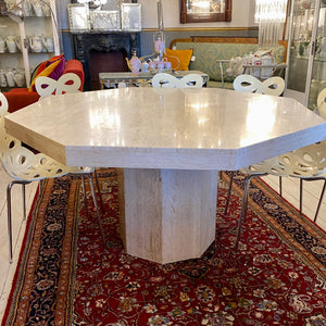 1970's Marble Dining Table - SOLD