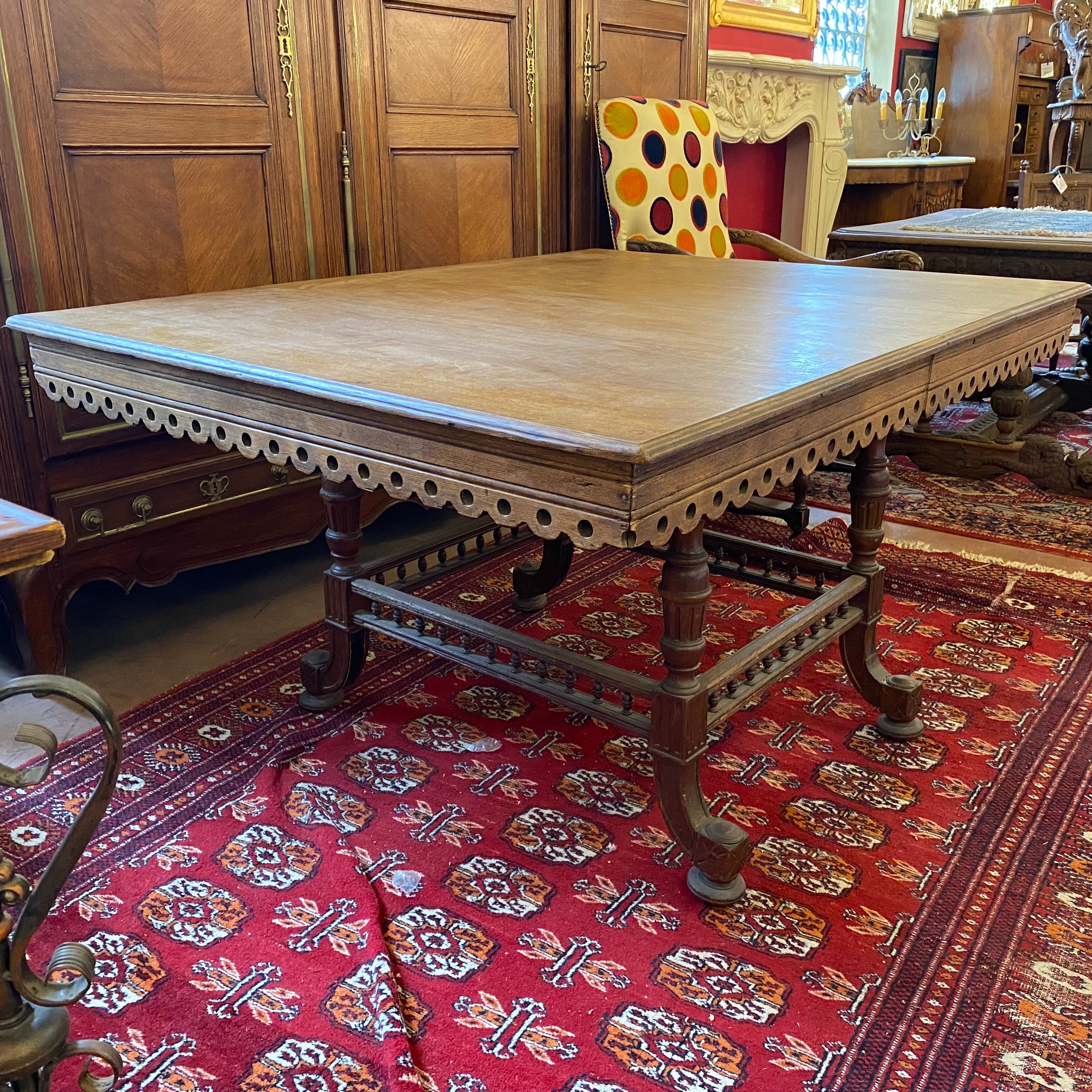 Antique Oak Dining Table