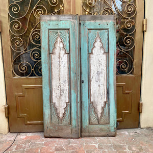 Distressed Vintage Indian Doors