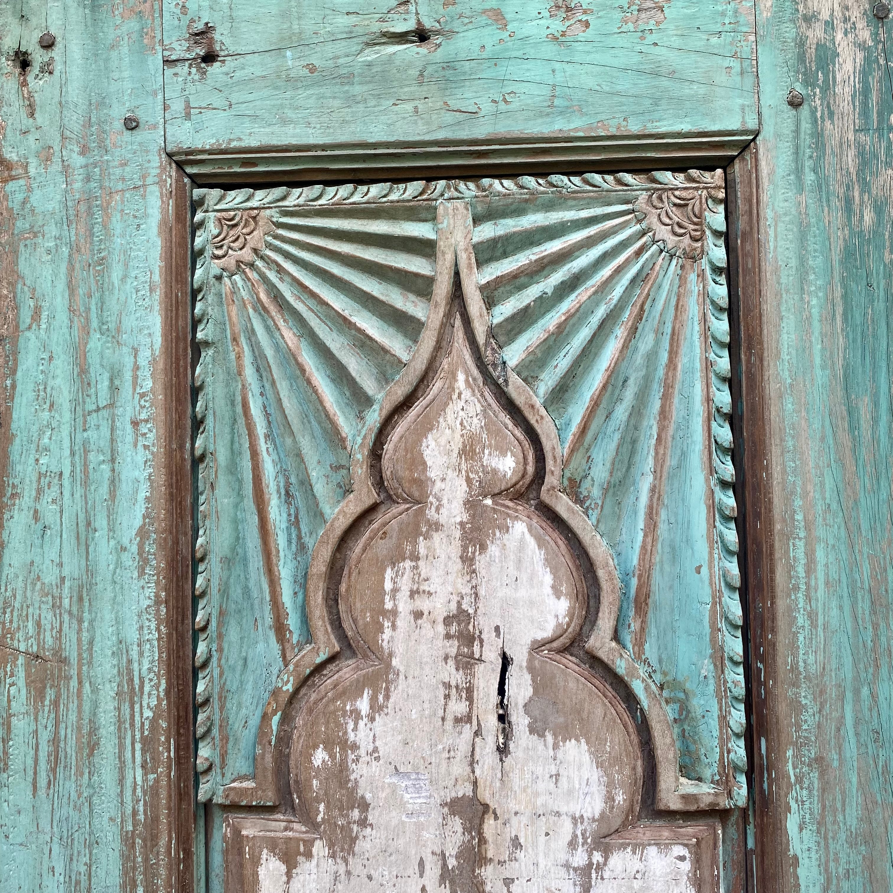 Distressed Vintage Indian Doors