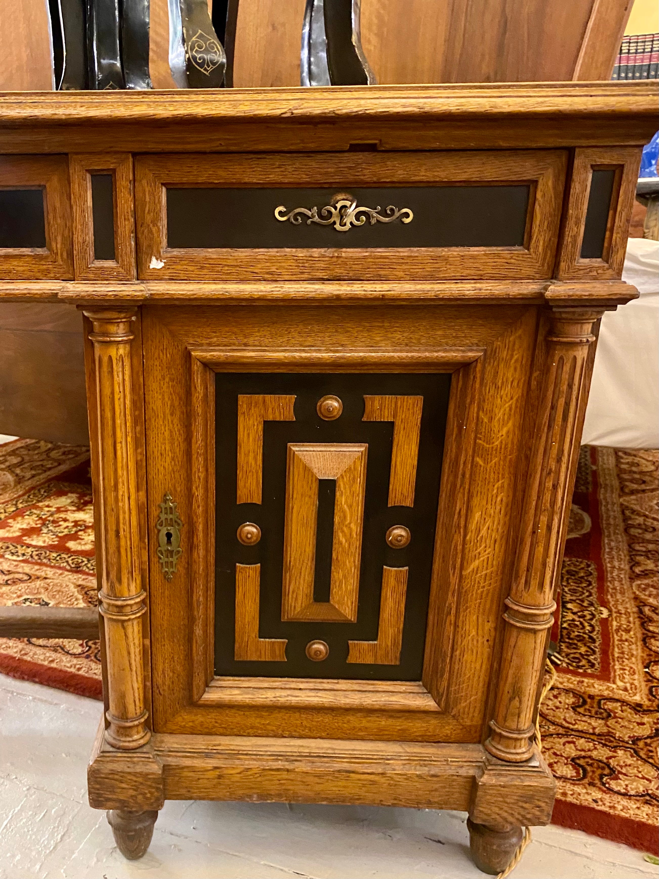 1930's Antique Oak Desk - SOLD