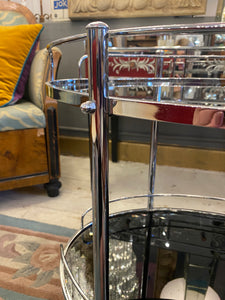 1960's Chrome Drinks Trolley - SOLD