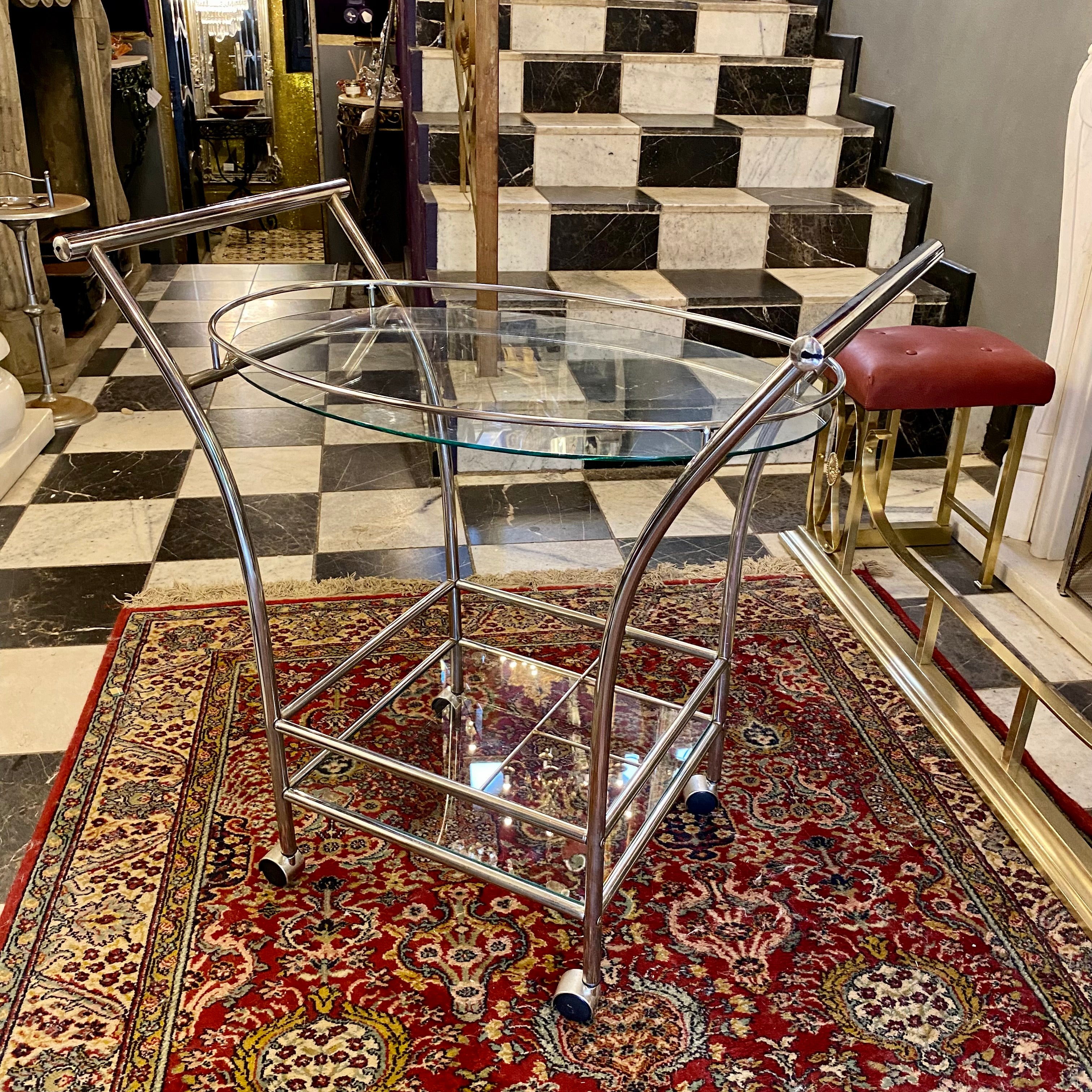 Retro Drinks Trolley - SOLD