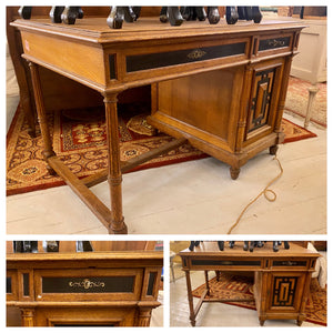 1930's Antique Oak Desk - SOLD