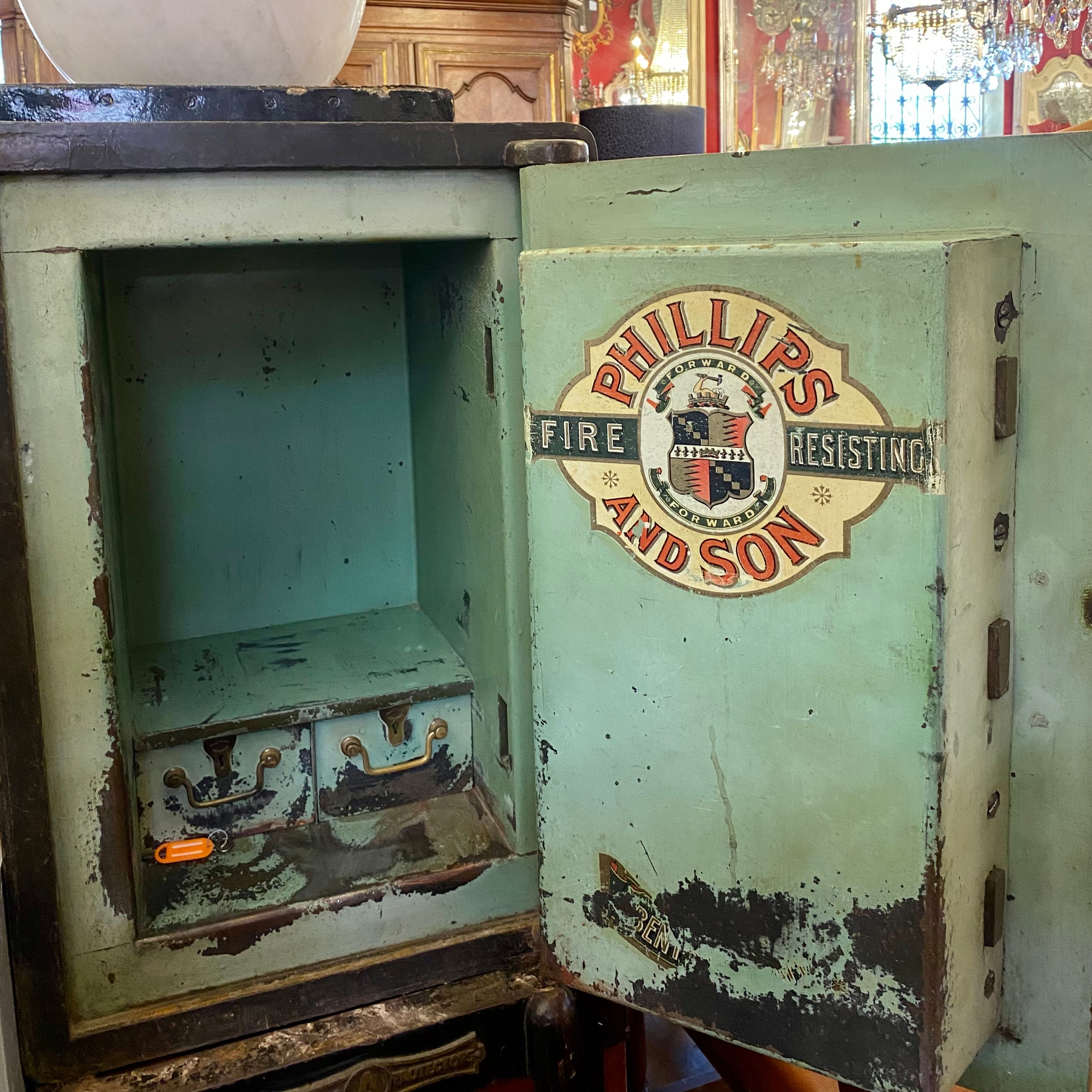 Antique "Phillips and Son Safe" - SOLD