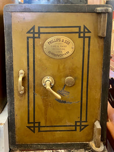 Antique "Phillips and Son Safe" - SOLD