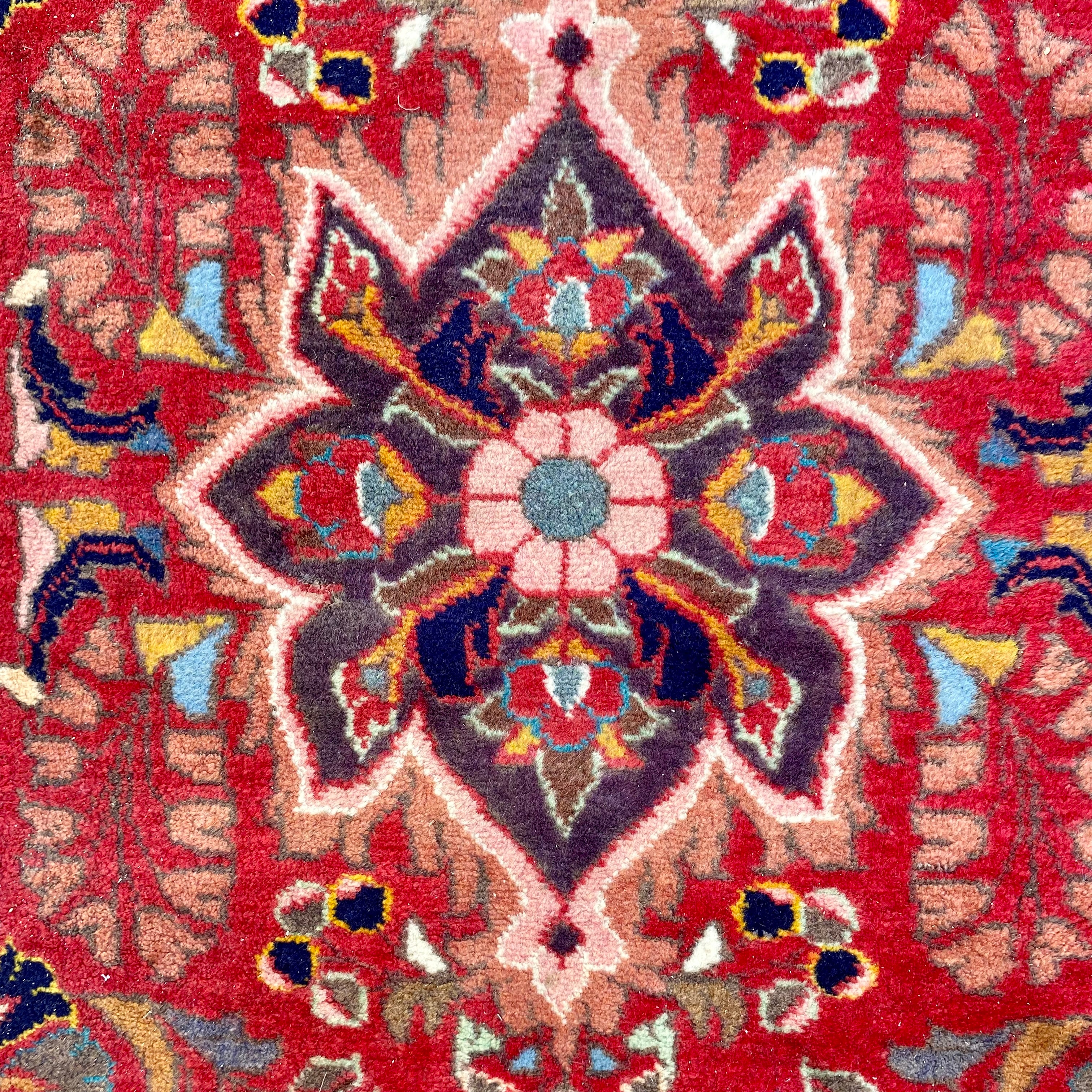 Hand Knotted Vintage Rug