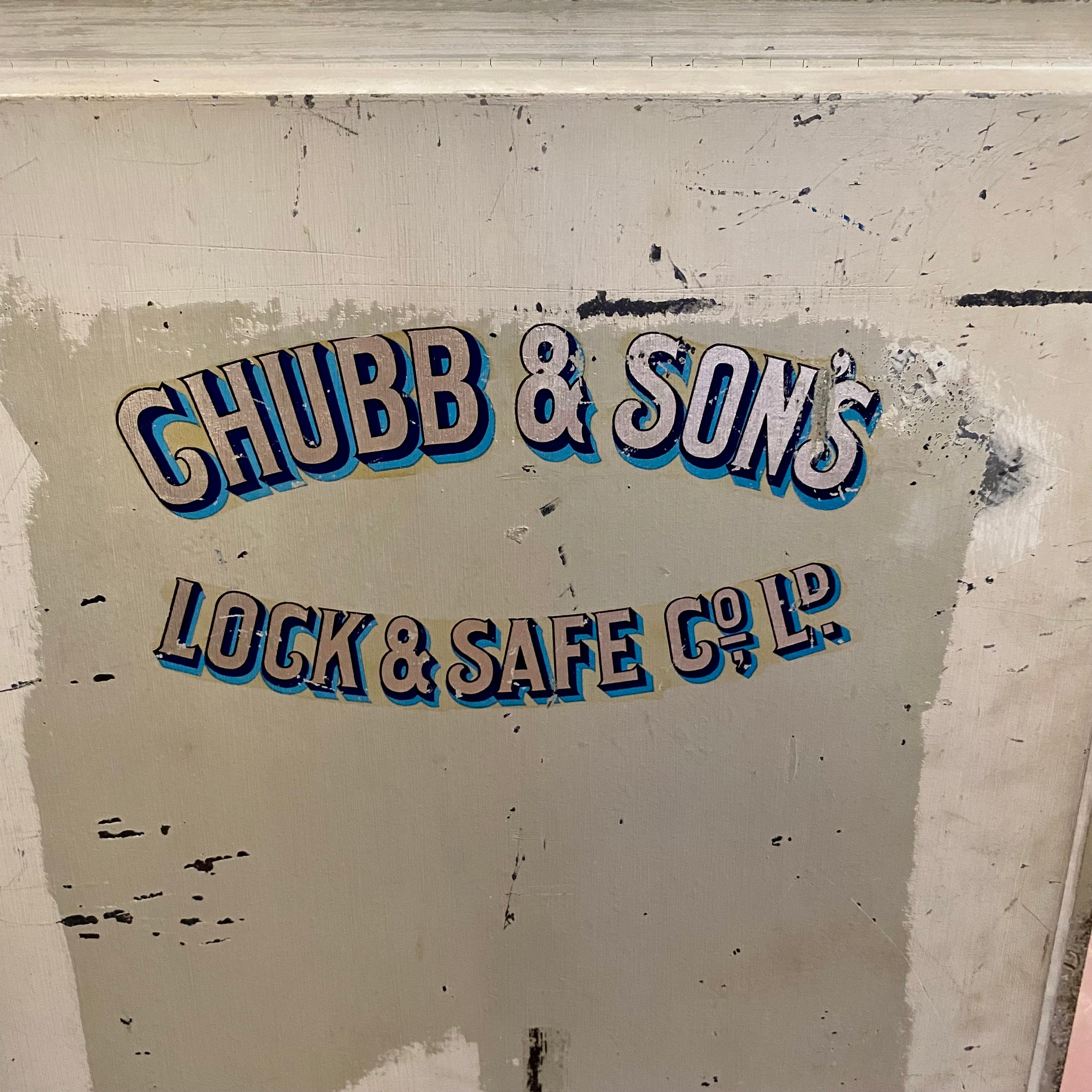 Antique "Chubb and Sons" Safe - SOLD