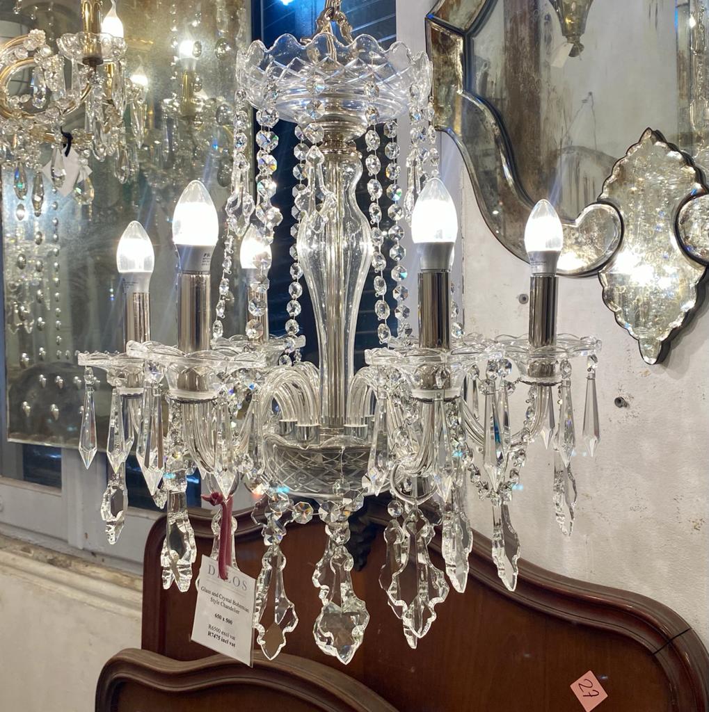 Bohemian Chandelier with Crystals