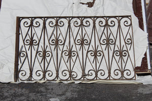 Ornate Wrought Iron Panels (Sets Available)