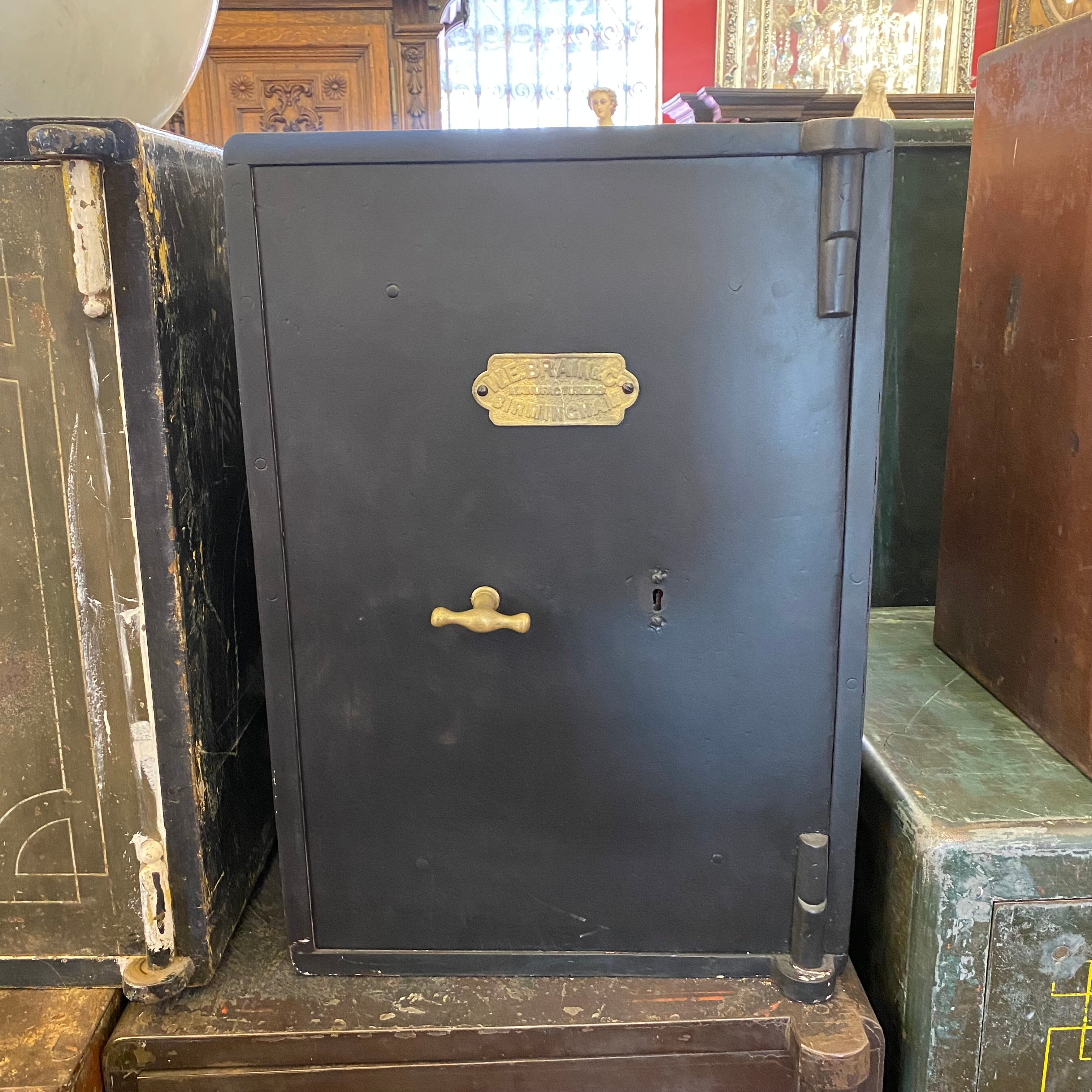 Antique "W E Brain" Safe