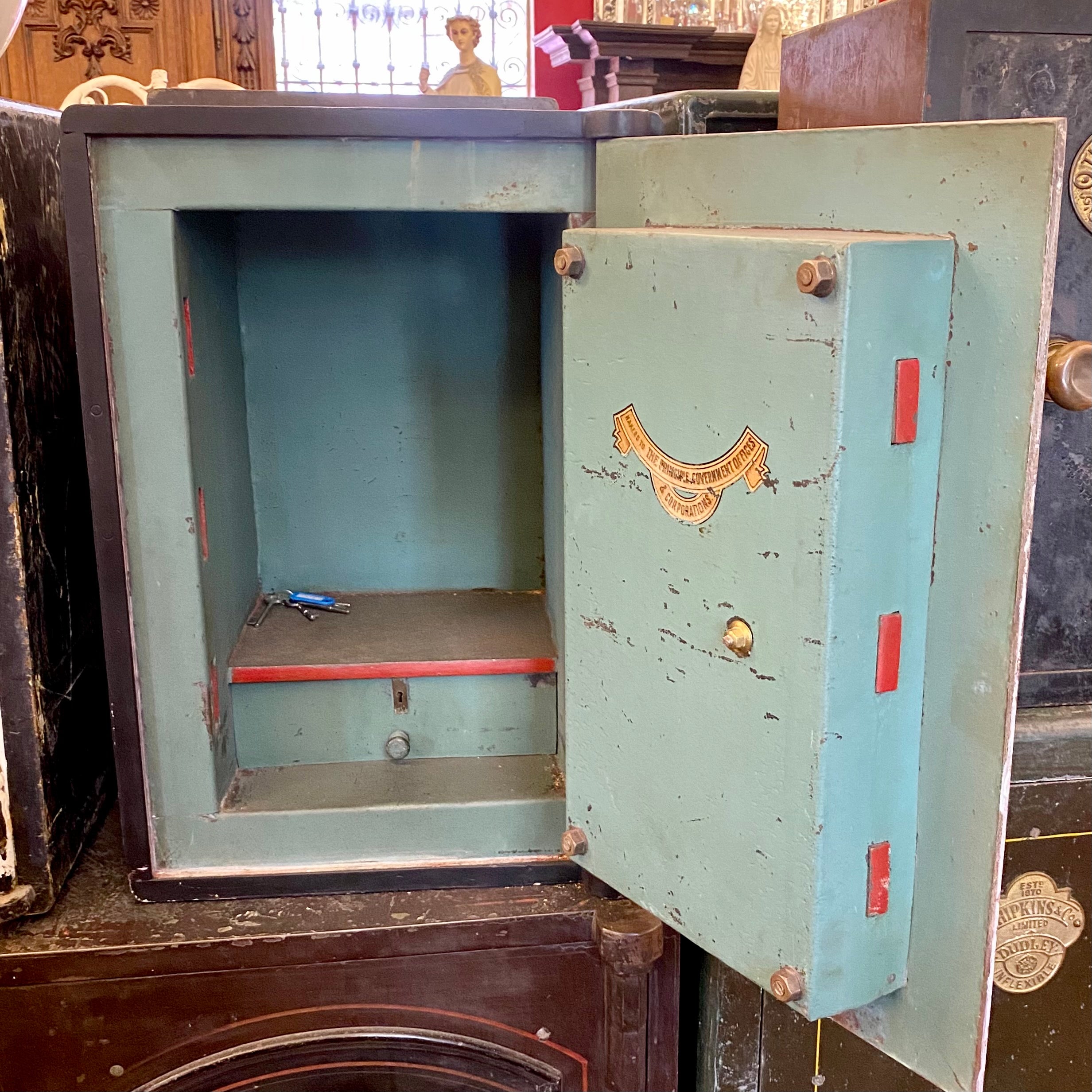 Antique "W E Brain" Safe