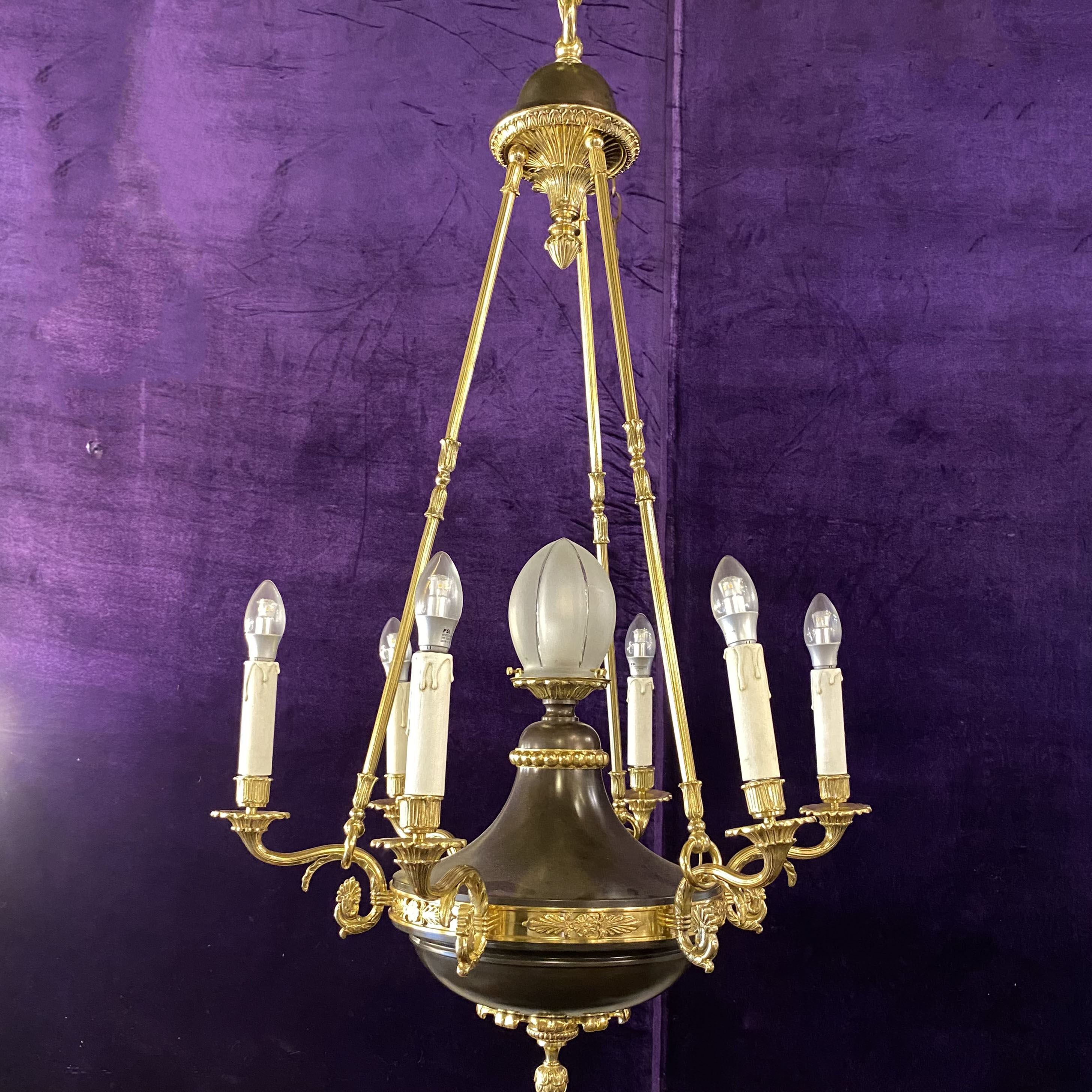 Exceptionally Rare Empire Era Chandelier - SOLD