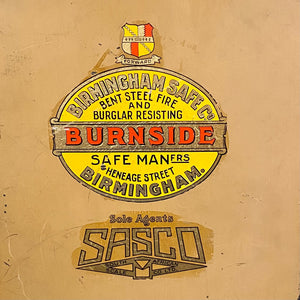 Beautiful Antique Safe by "Birmingham Safe Co" - SOLD