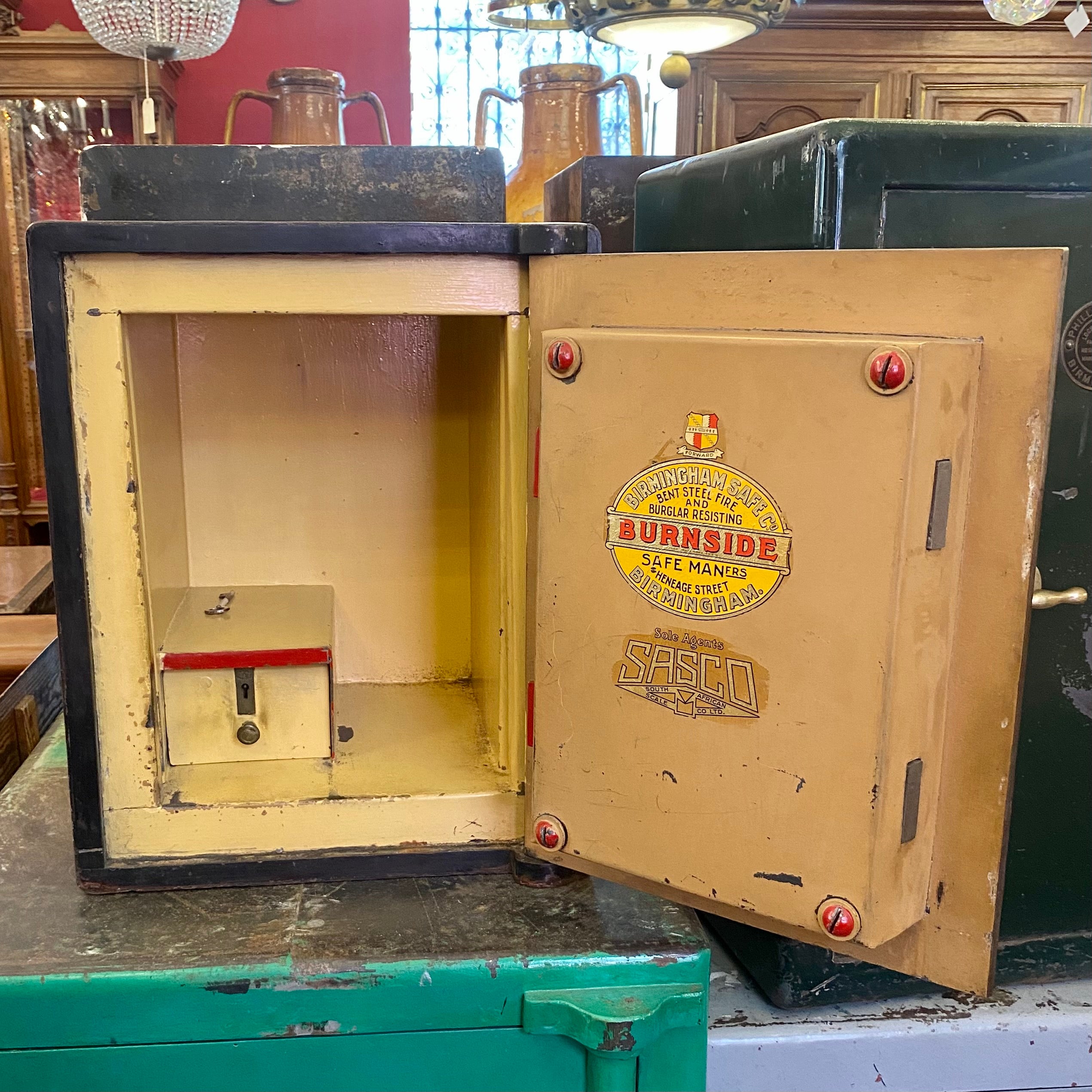 Beautiful Antique Safe by "Birmingham Safe Co" - SOLD