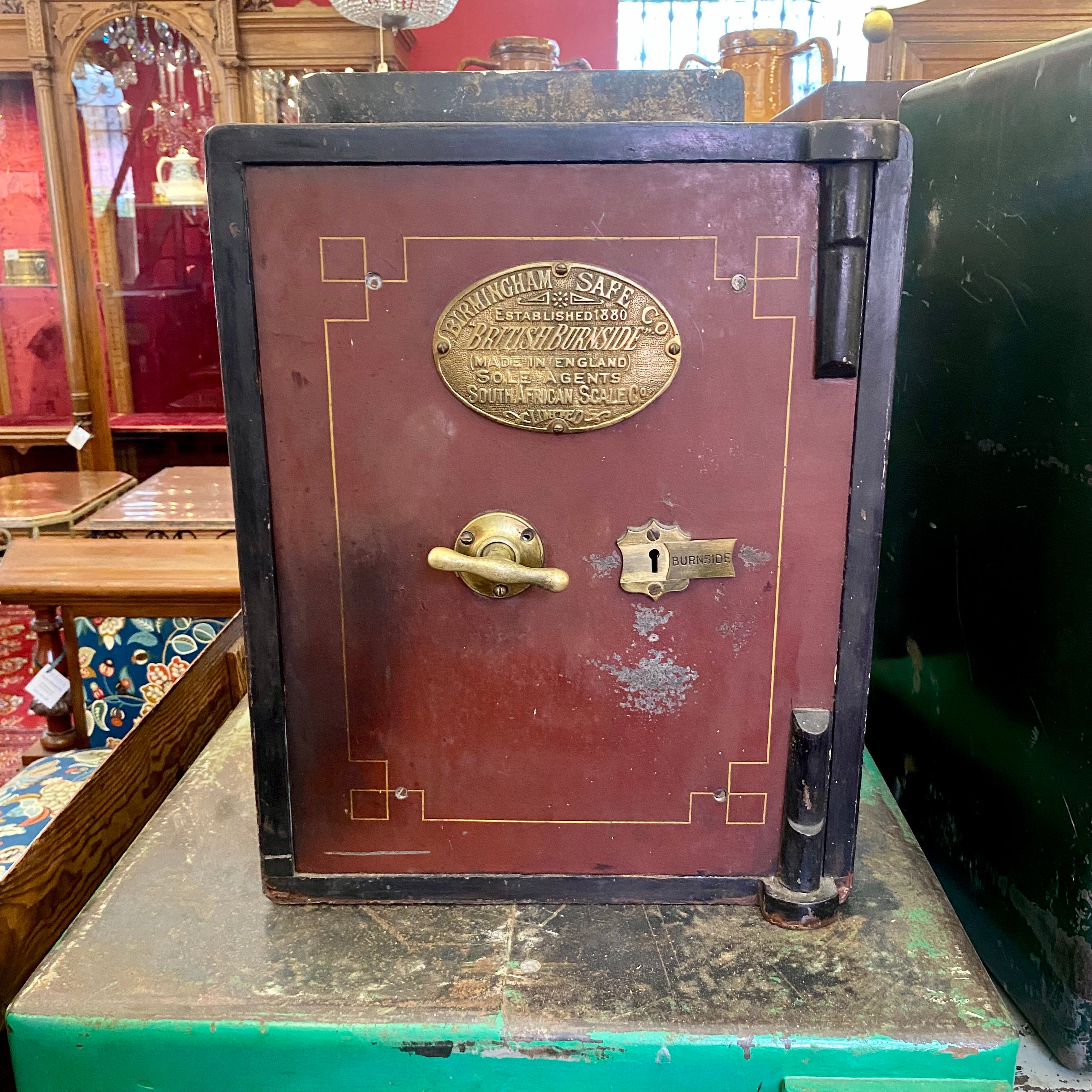 Beautiful Antique Safe by "Birmingham Safe Co" - SOLD