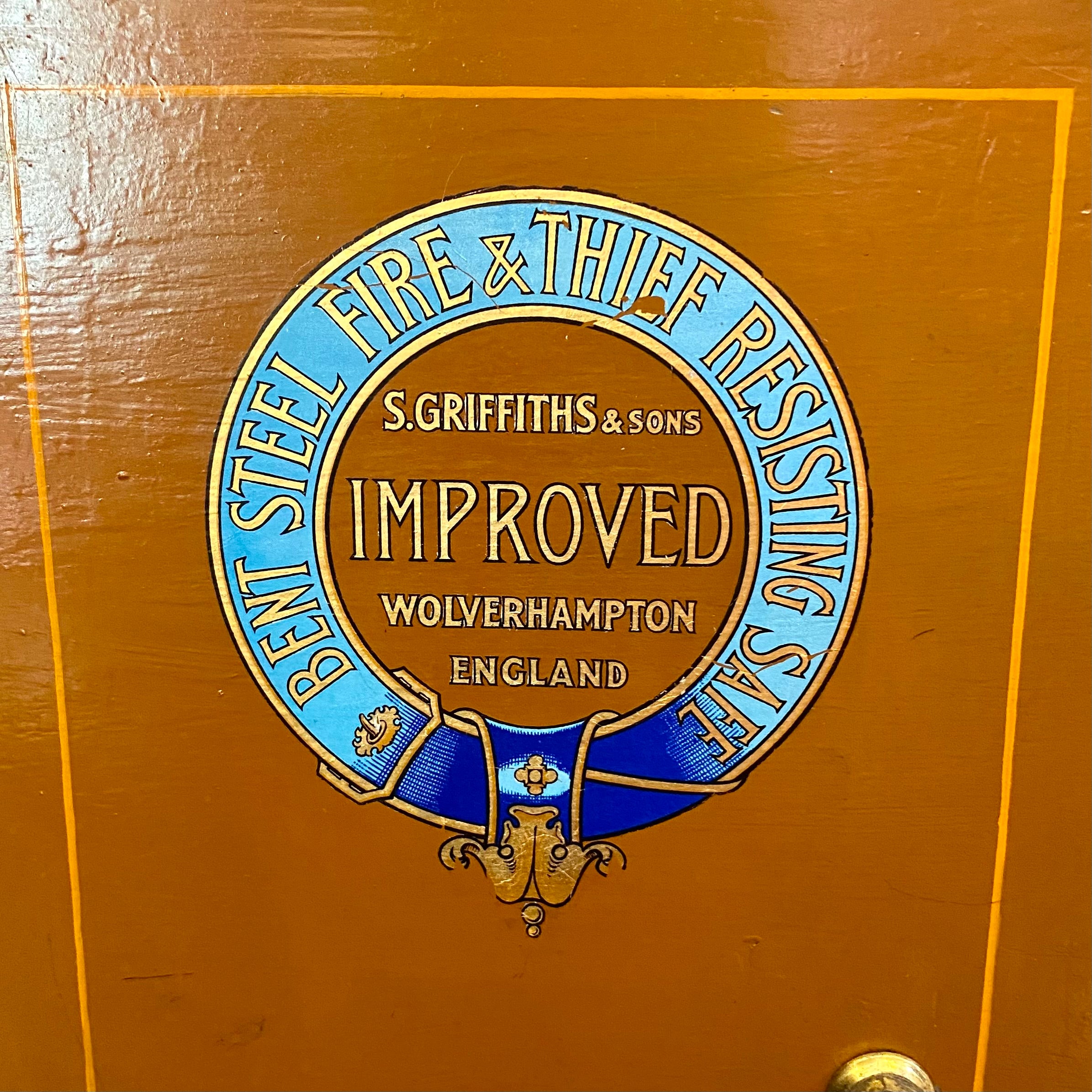 Antique "S Griffiths and Sons" Safe - SOLD