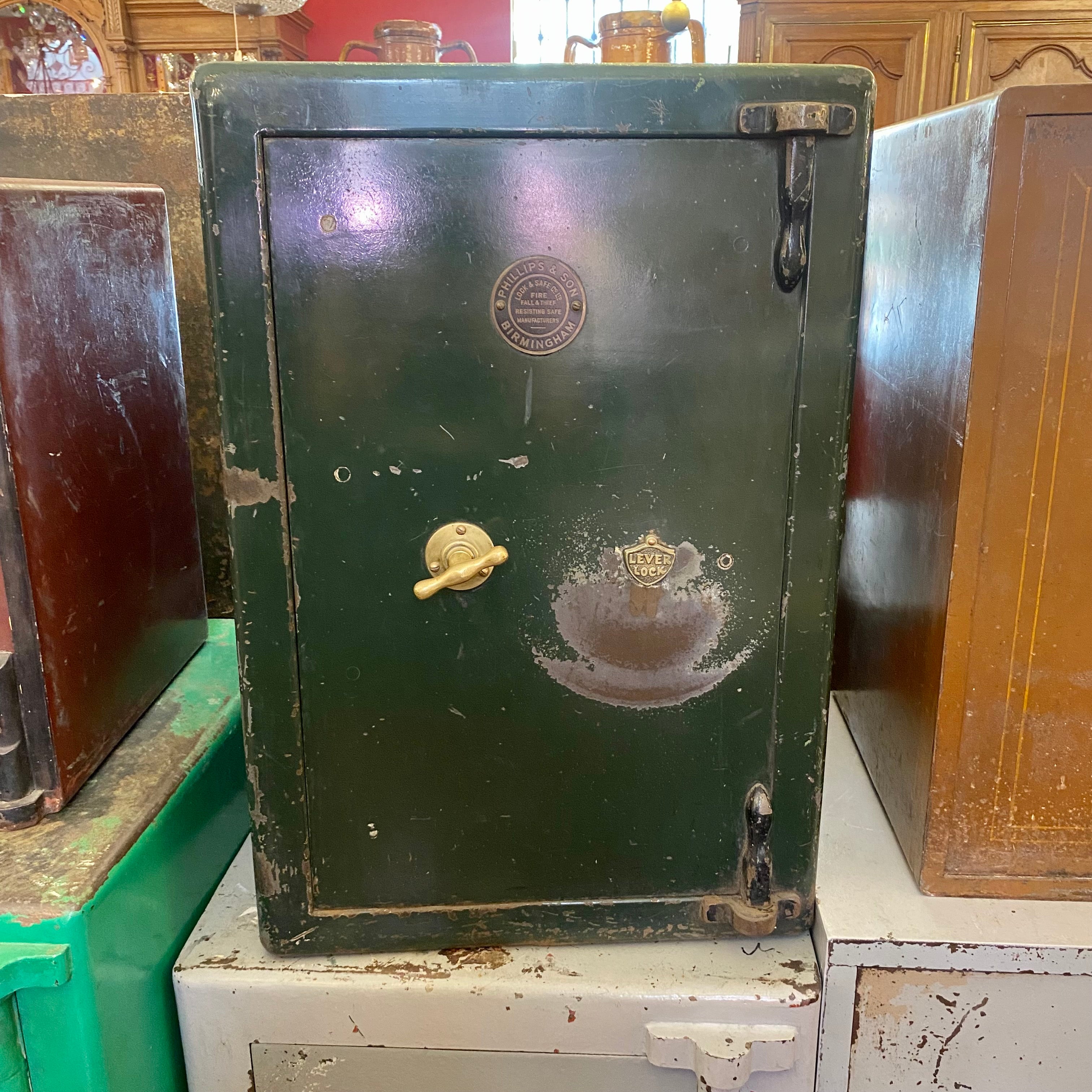 Antique "Phillips and Sons" Safe